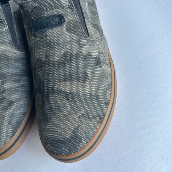 Men’s Xtra Tuf Green Military Fabric Rubber Outsole Low Top Sneakers Size 8 - Picture 6 of 16